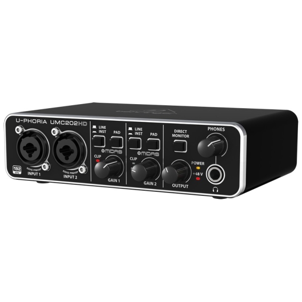 Аудио интерфейс BEHRINGER UMC202HD