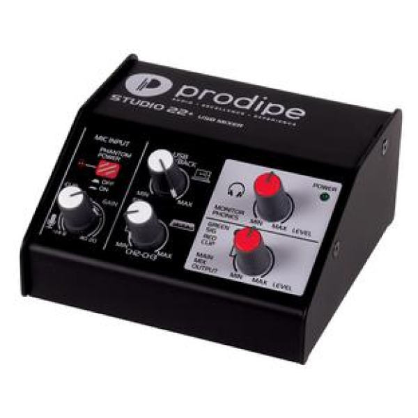 Аудио интерфейс USB, Prodipe STUDIO22+