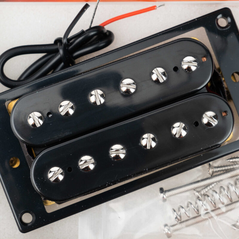 Звукосниматель магнитный, хамбакер, бриджевый, черный, Belcat BH-32Bridge-BK