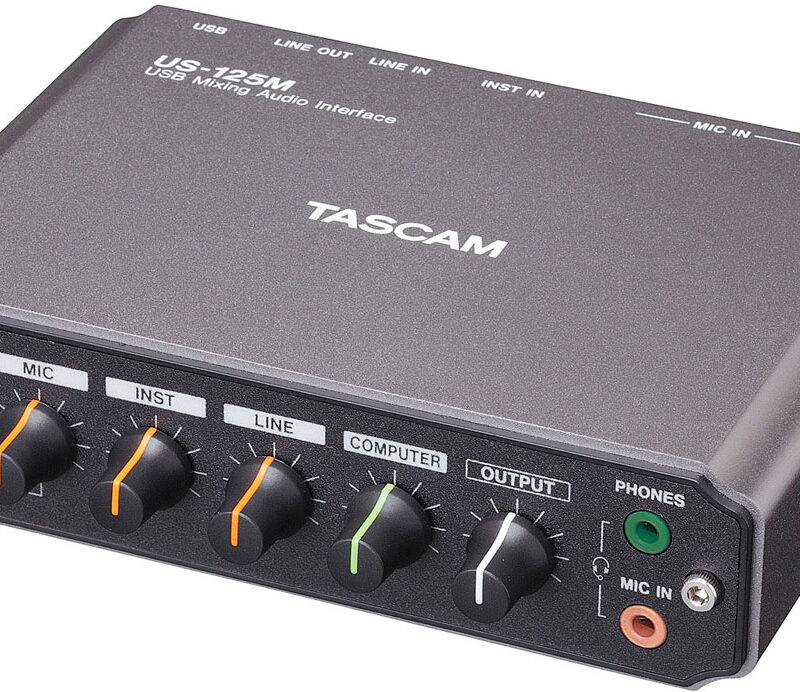 Аудио интерфейс TASCAM US-125M