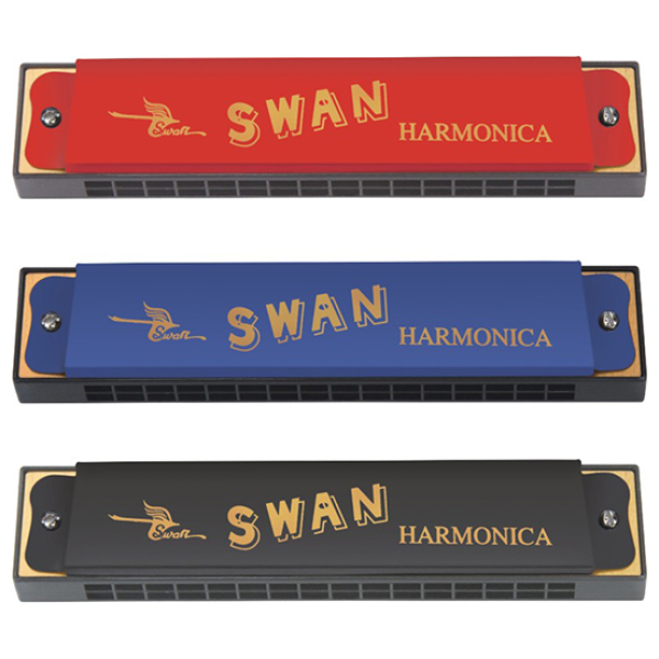 Губная гармошка тремоло Swan SW16-2