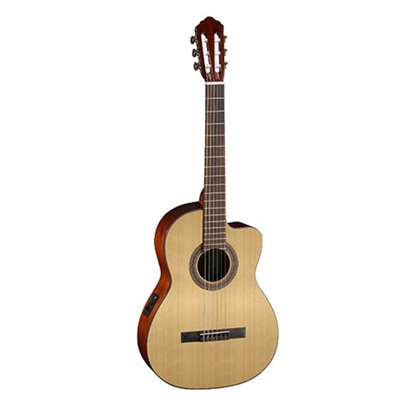 Parkwood PC110-WBAG-OP Электро-акустическая Классическая гитара с вырезом с чехлом