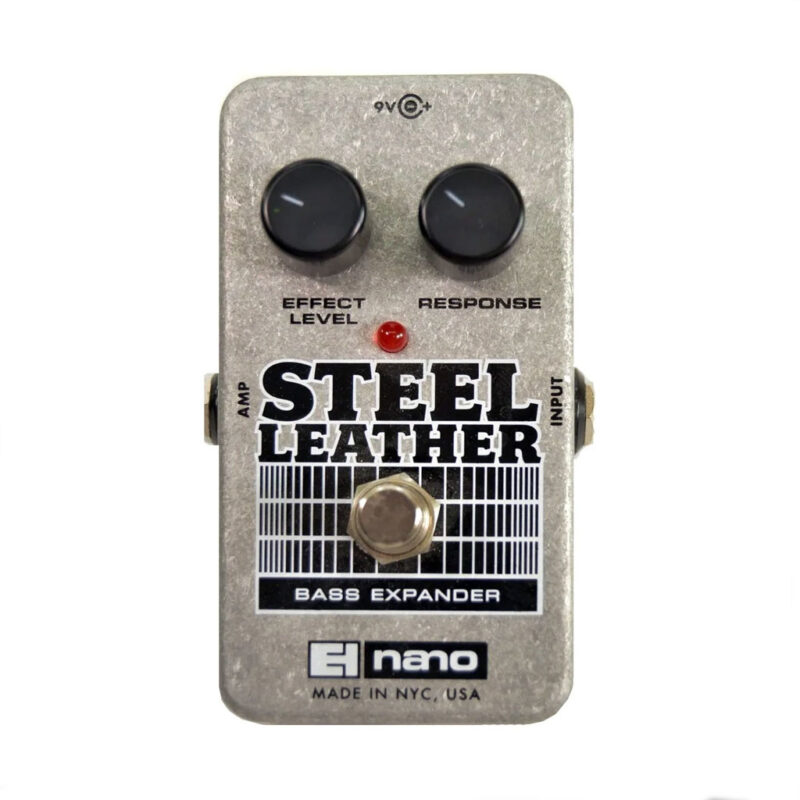 ELECTRO-HARMONIX Nano Steel Leather педаль для бас-гитары Expander