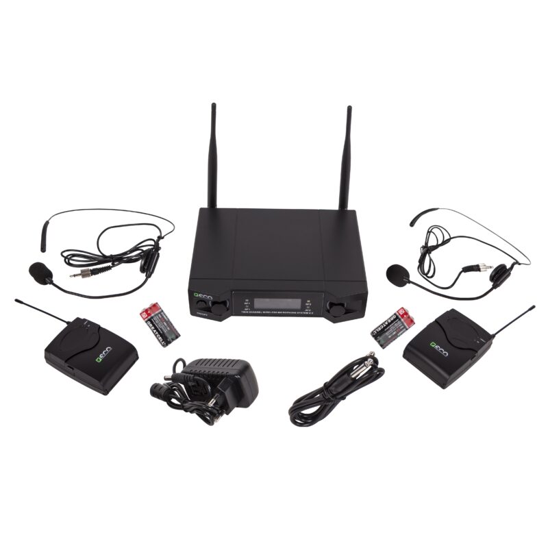 Микрофонная радиосистема с двумя головными микрофонами ECO by VOLTA U-2H