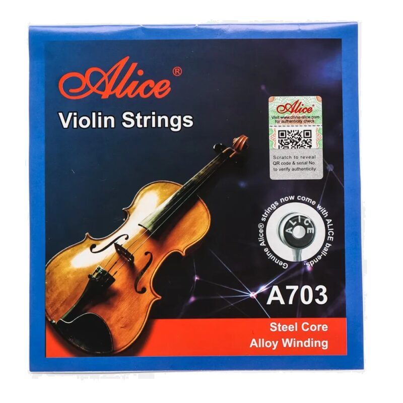 Cтруны для скрипки стальные ALICE A703