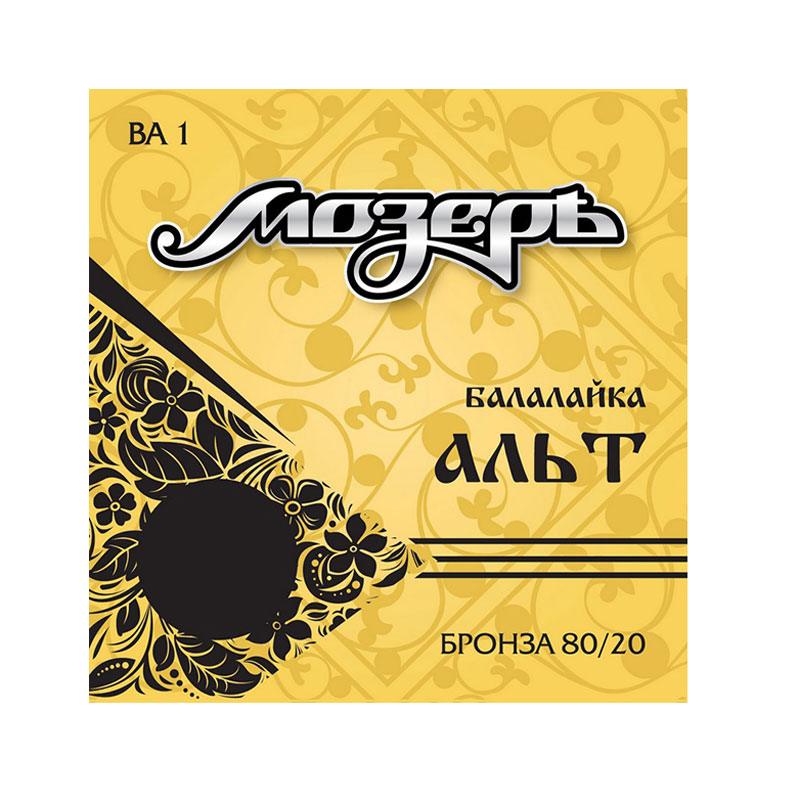 Комплект струн для балалайки альт МОЗЕРЪ BA1