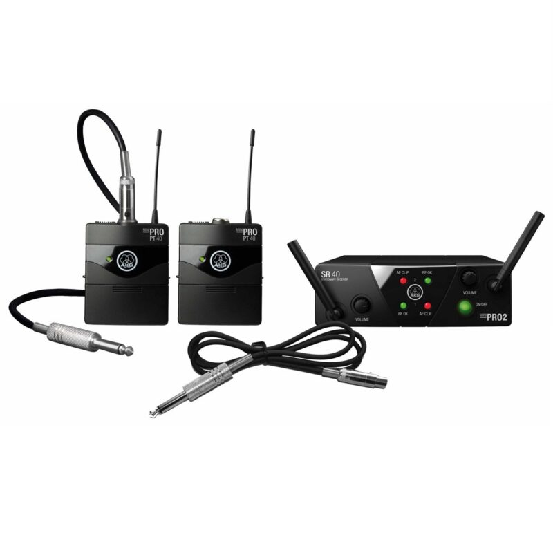 Инструментальная радиосистема с 2-мя портативными передатчиками AKG WMS40 Mini2 Instrumental Set