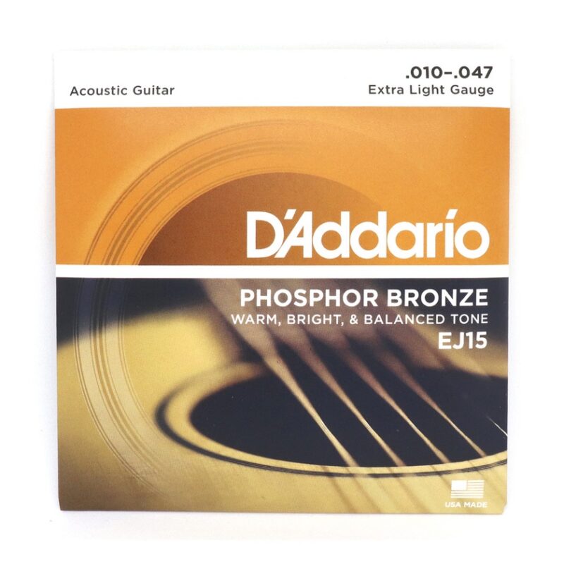 Набор струн для гитары 10-47 D'ADDARIO EJ15