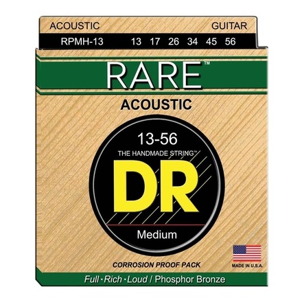 Набор струн для акустической гитары 13-56 DR RPMH-13, серия Rare