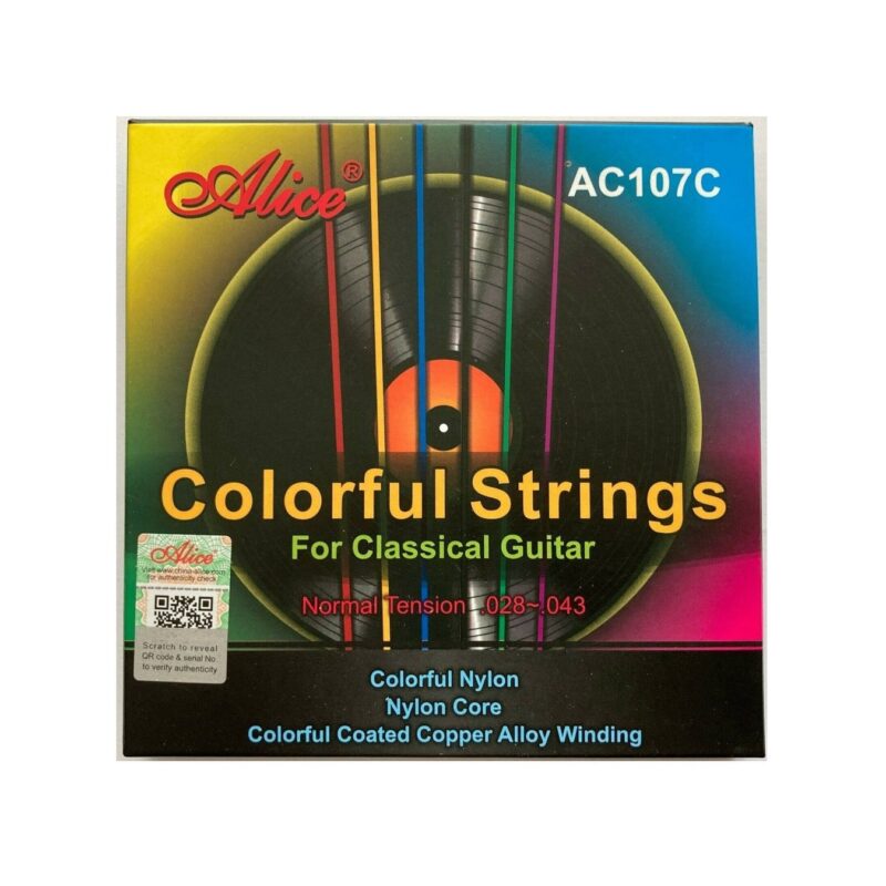 Струны разноцветные ALICE AC107C-N