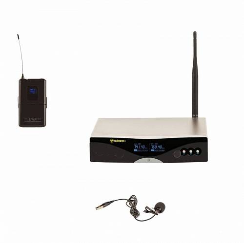 Радиосистема с 1 петличным микрофоном RADIOWAVE UCS-401