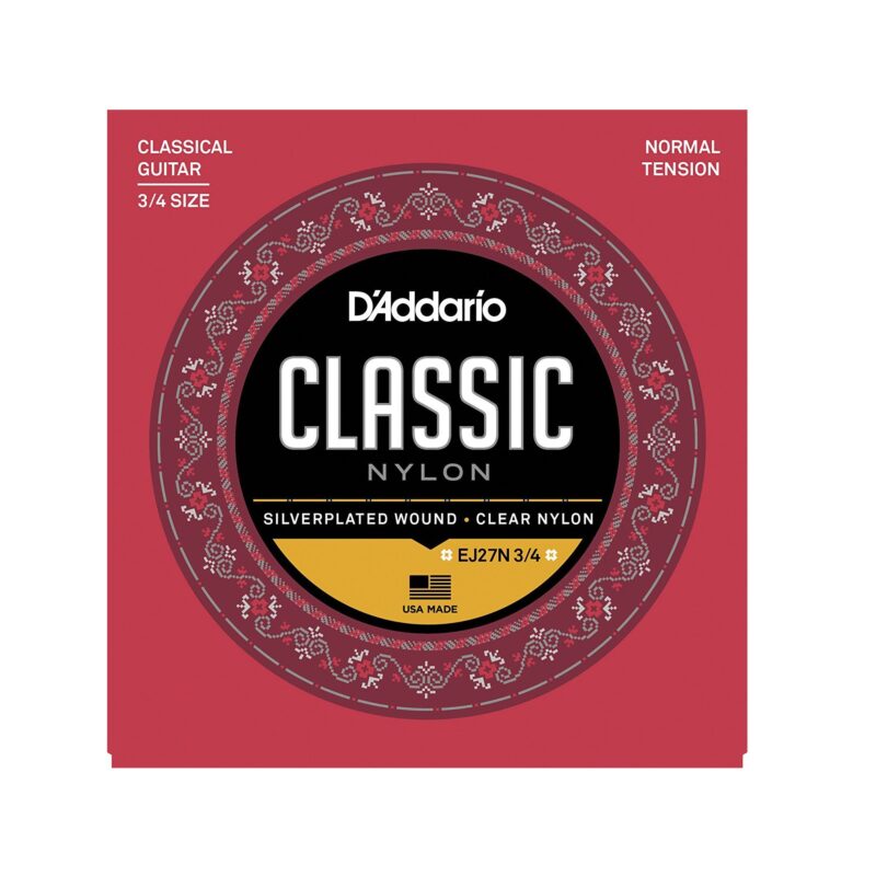 Набор струн для гитары D'ADDARIO EJ27N 3/4