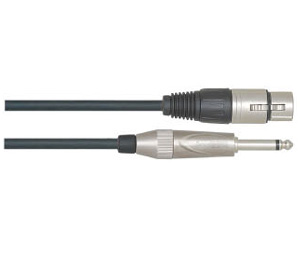 LEEM NMH-20 Микрофонный кабель XLR-F -6.3 6м