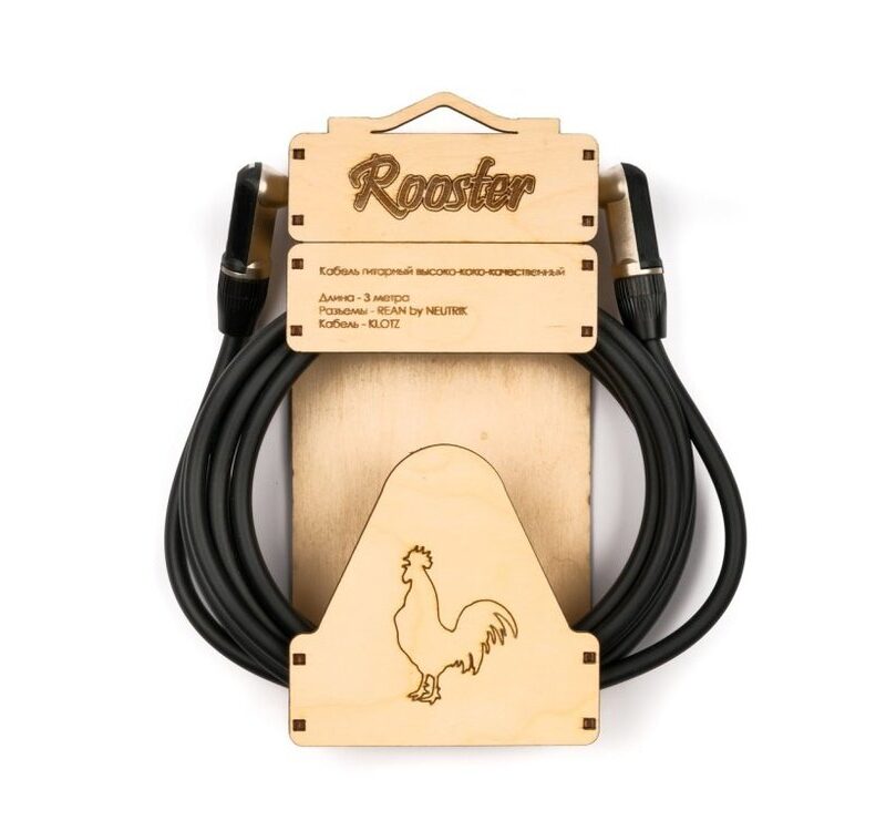 ROOSTER RUS0103 Кабель инструментальный, 3м