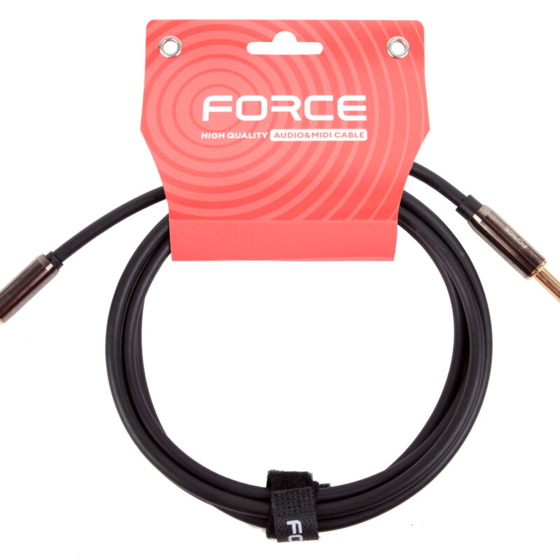 FORCE FLC-16/2 Шнур моно джек 1/4 - мини моно джек, 2м