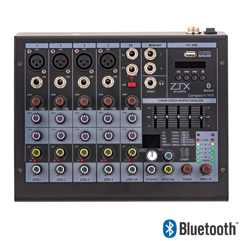 ZTX AUDIO Compact 4.1Fx микшерный пульт