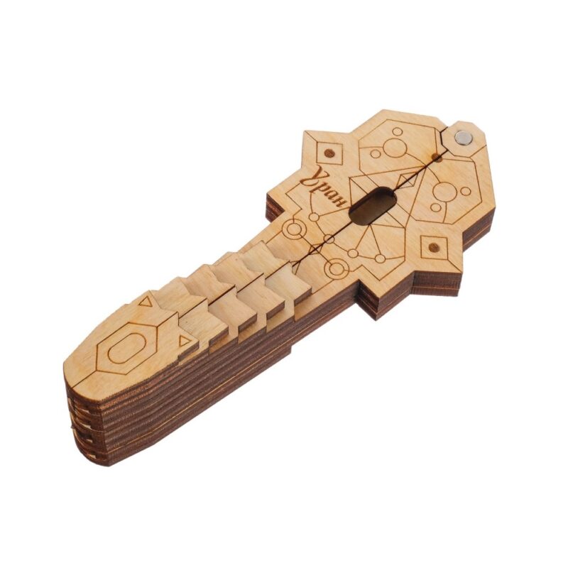 МАСТЕРСКАЯ ГЛАЗЫРИНА HV6 Чехол деревянный для варгана Уран