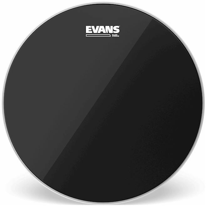 EVANS TT13CHR Пластик для барабана Black Chrome 13"