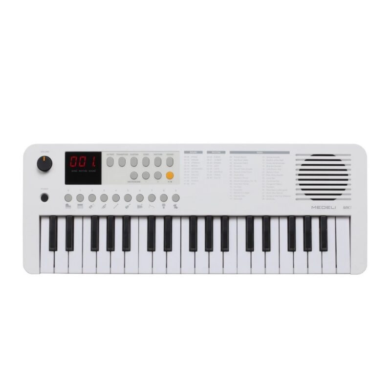 Medeli MK1-WH-Medeli Синтезатор, 37 клавиш
