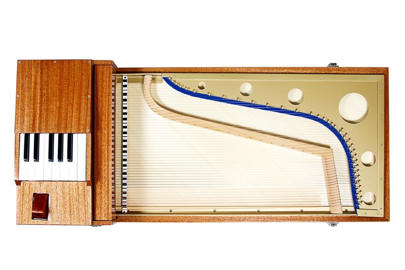 Гусли клавишные "Былина" стационарные, чехол в комплекте