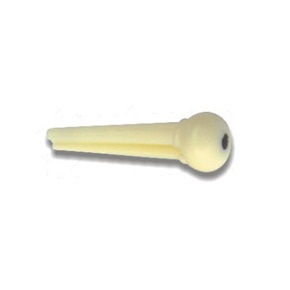 ALICE A021IVY/2PVC Фиксатор струн слоновая кость с черной точкой
