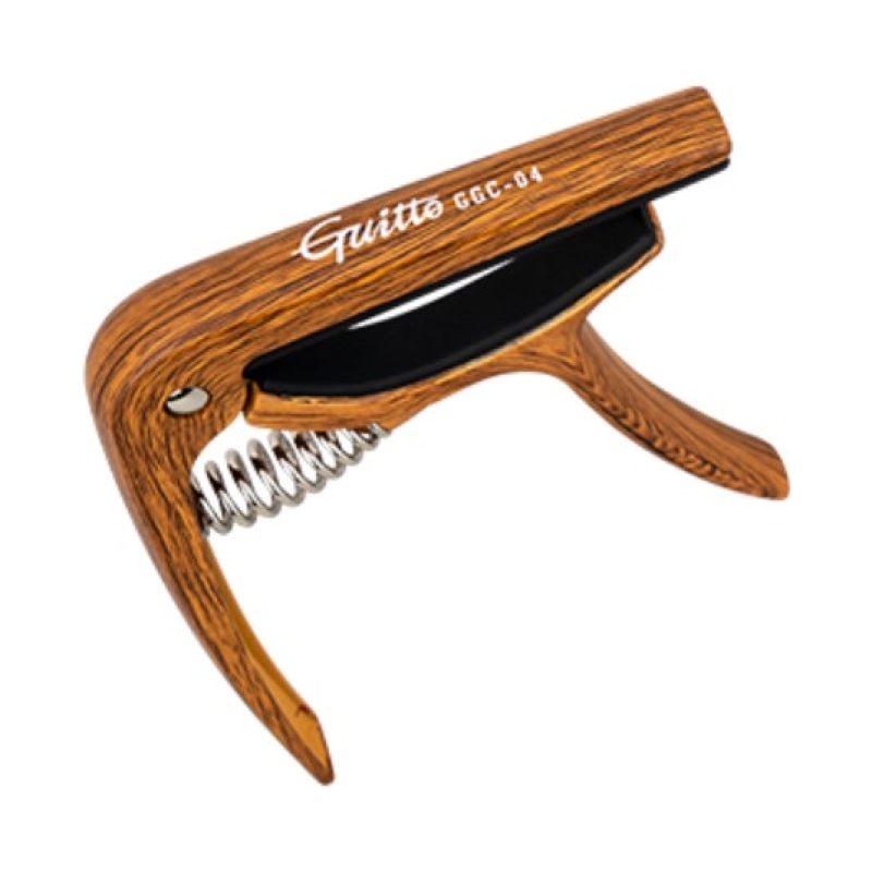 Guitto GGC-04-WOOD Каподастр для классической гитары, цвет древесины
