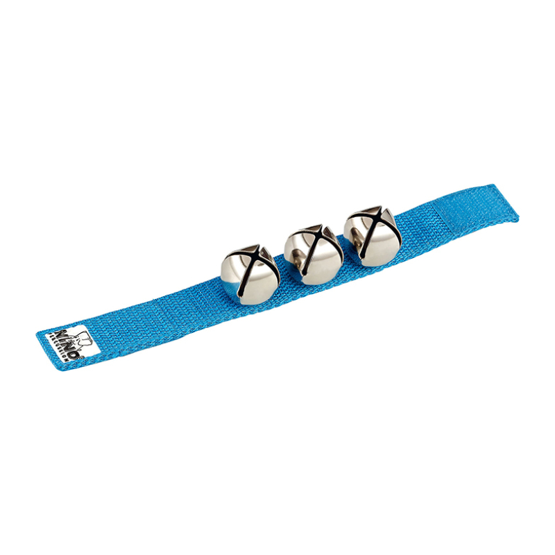 NINO Percussion NINO961B Колокольчики на запястье, синий