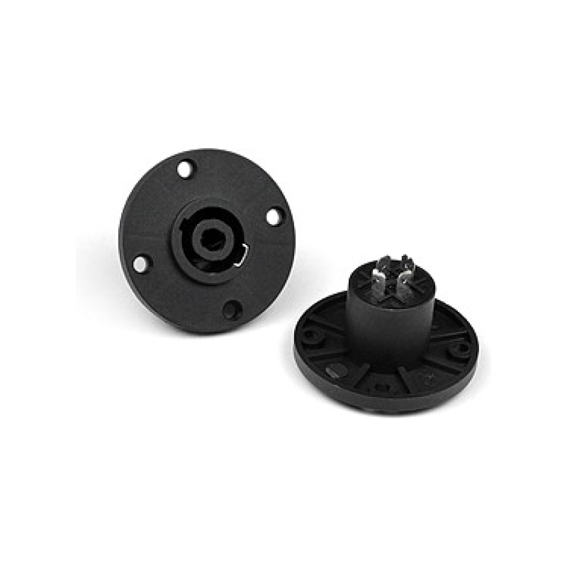 INVOTONE SPK4MR -speakon connector 4pin, мама, блочный, круглый фланец