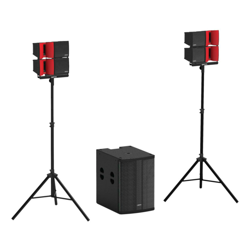 ECO ФЛАМЕНКО (Sub 15) Звукоусилительный комплект в составе: 4 широкополосные системы, 1 сабвуфер, с