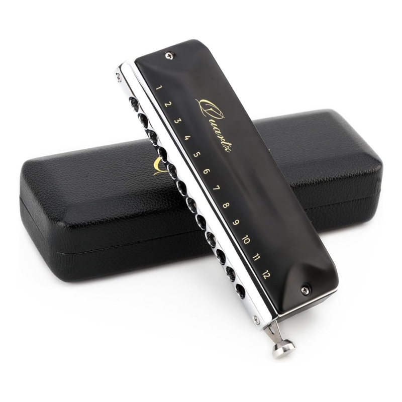 JDR Quartz Губная гармошка, тональность С, хроматическая