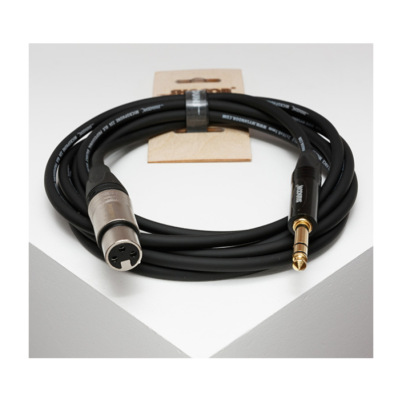 SHNOOR MC226-XFJS-10m Кабель микрофонный XLRF-6.3мм стерео 10m
