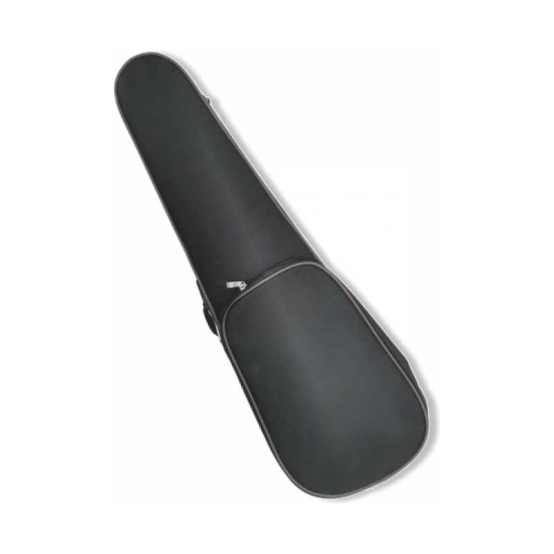 BRAHNER VLS-92NL/BK 1/2 Кейс для скрипки 1/2, облегченный, трапеция, черный с коричневой окантовкой