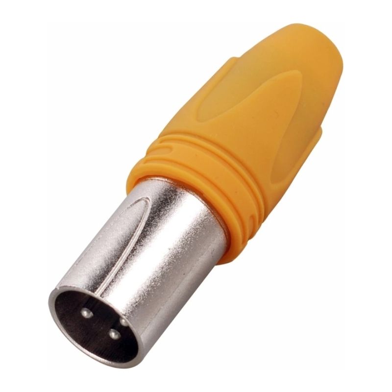 ROXTONE RX082M-WP Разъем XLR кабельный пыле- и влаго- защищенный (IP65) папа, трехконтактный