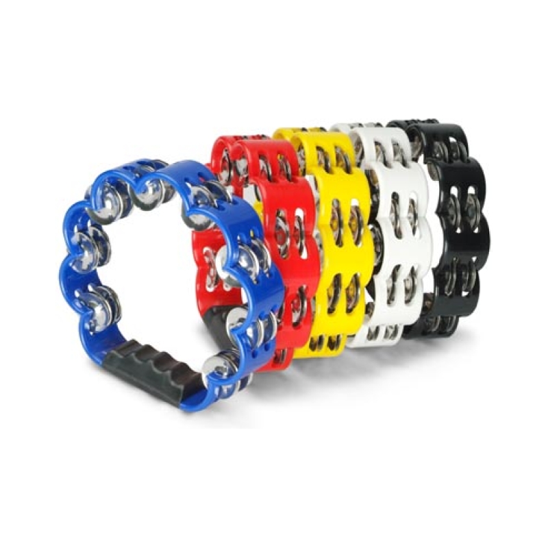 DADI MT02 Тамбурин цветок, пластиковый, 16 пар бубенцов