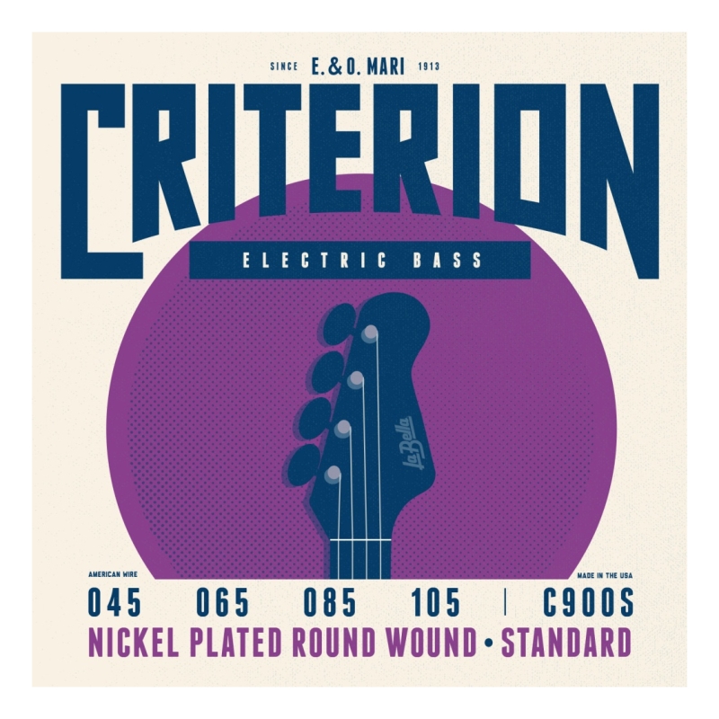 LA BELLA C900S Criterion Комплект струн для 4-струнной бас-гитары