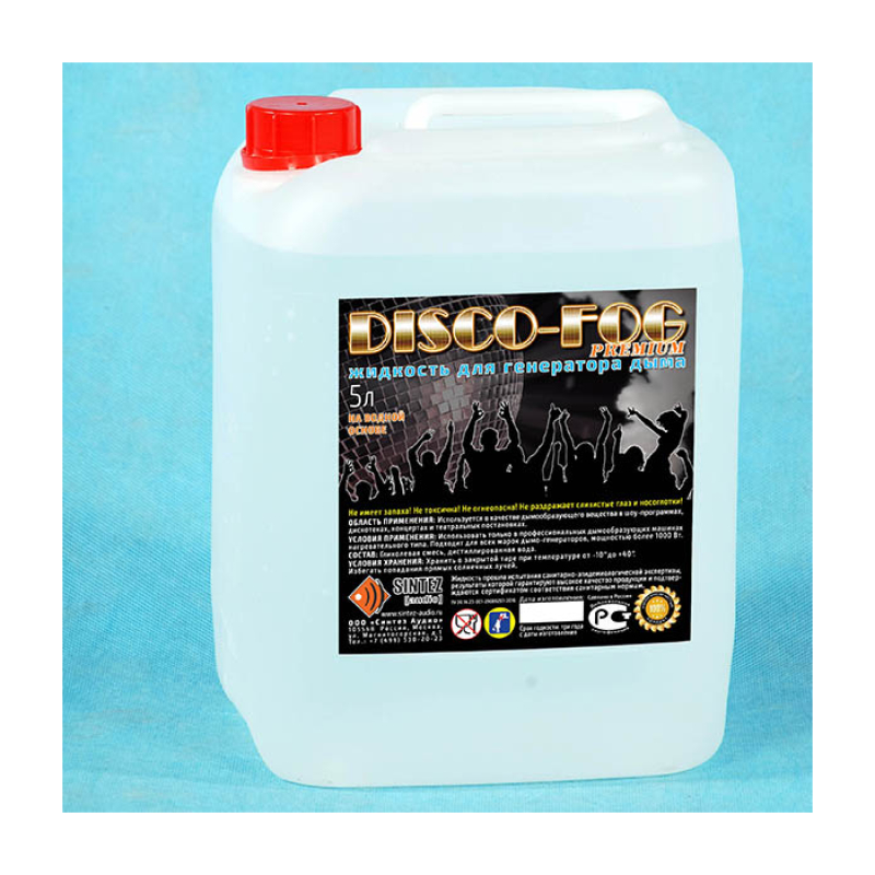 Синтез Аудио DF-Premium Disco Fog Жидкость для генераторов дыма, плотная