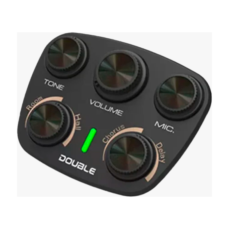 X2 DOUBLE S1 PRO V3 - трансакустический врезной пьезоэлектрический звукосниматель для гитары