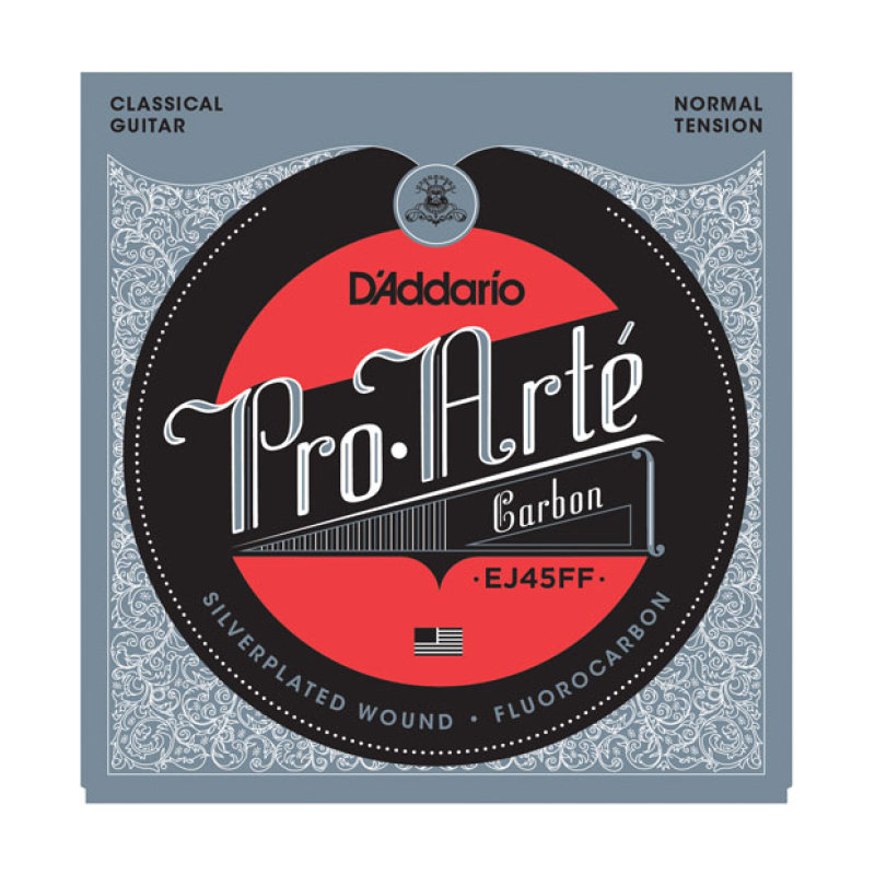 D”ADDARIO EJ45FF Pro-Arte Carbon Комплект струн для классической гитары, нормальное натяжение