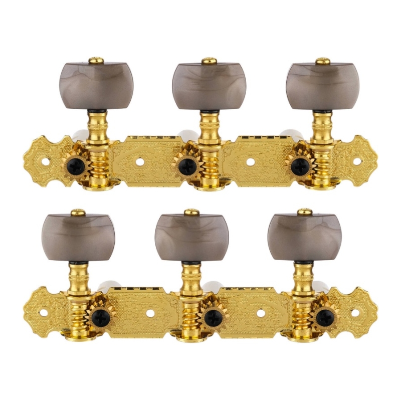 Alice AOS-020B4P Комплект колковой механики на классическую гитару,  позолоченный.