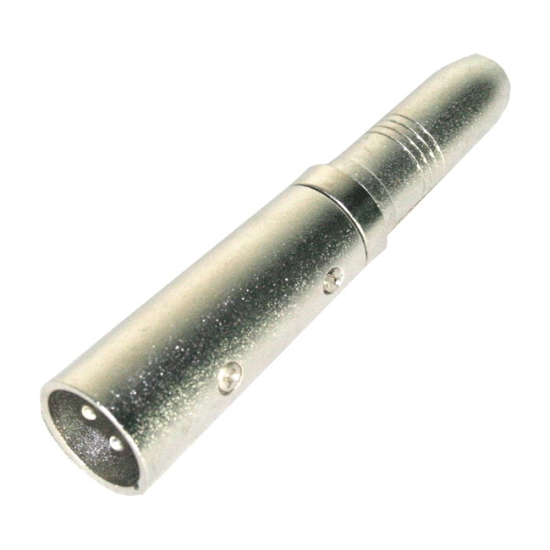 INVOTONE AD340 переходник 3pXLR папа <-> 6.35мм моно джек мама, корпус металл