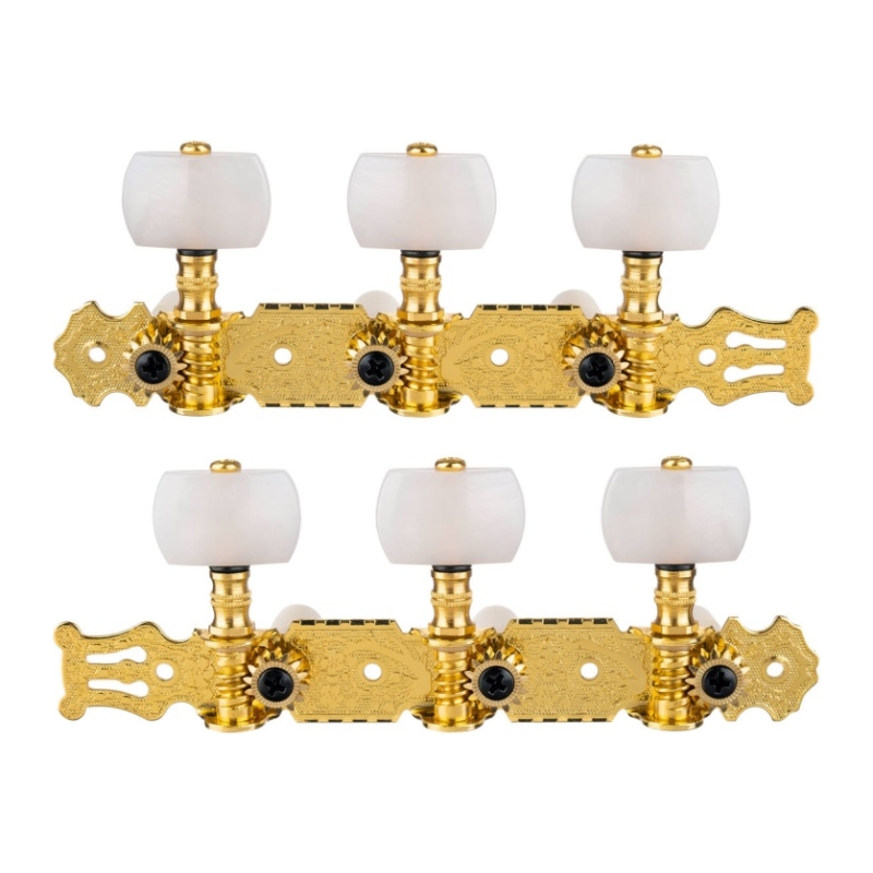 ALICE AO-020B1P Комплект колковой механики на планке, позолоченный