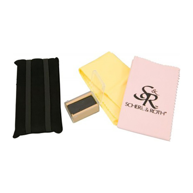 CONN-SELMER Набор по уходу за скрипкой и альтом S83 комплект: канифоль,салфетка для чистки,салфетки