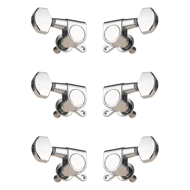 PAXPHIL J-02-3+3-CR Колки для гитары 3+3, хром