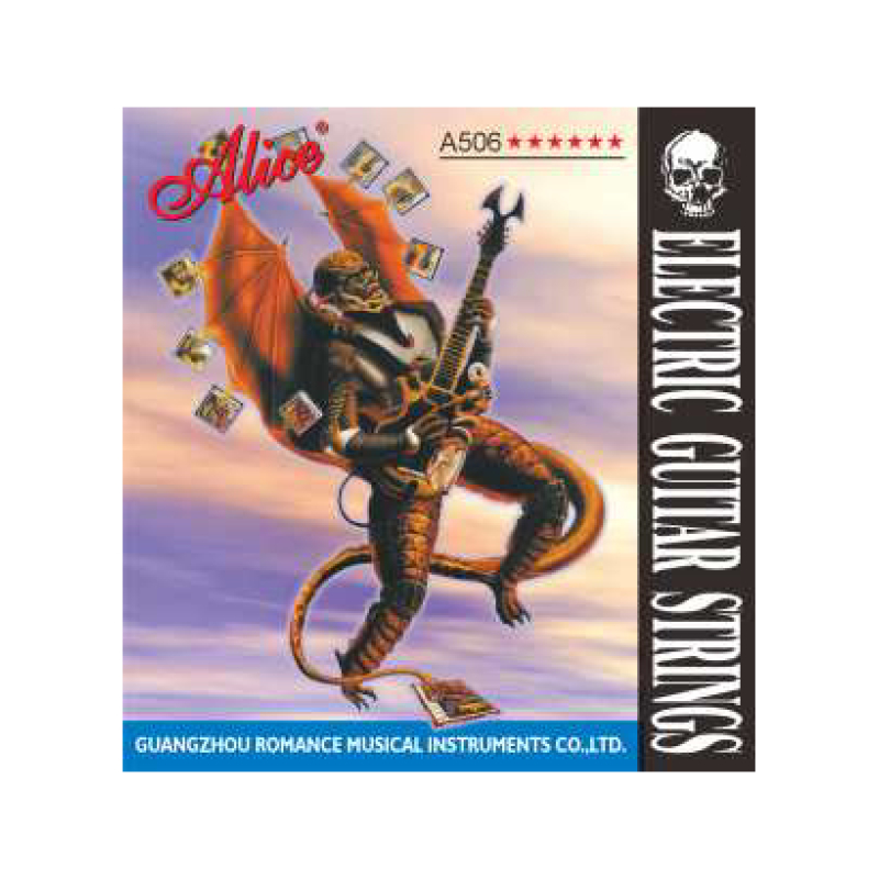 ALICE A506L Набор струн для гитары электро сталь/никель, 10-46