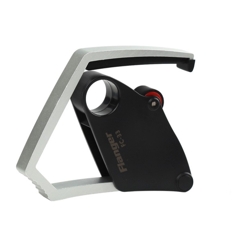 FLANGER FC-33-S Каподастр универсальный, серебристый