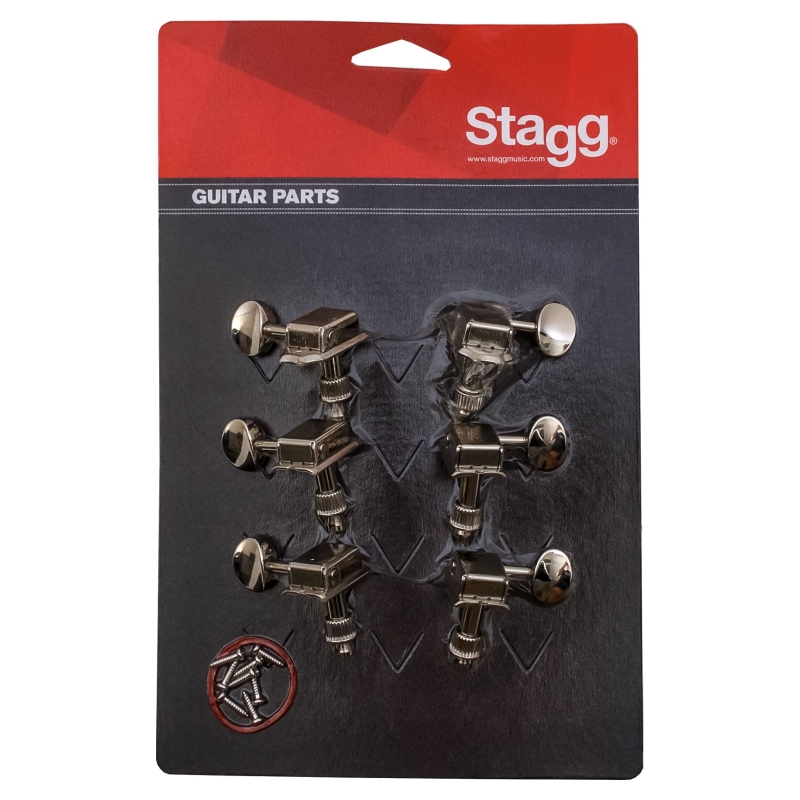STAGG KG648NK 6 колков для электрогитары в линию