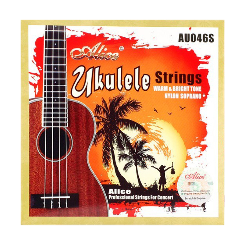 Alice AU046-S Комплект струн для укулеле сопрано