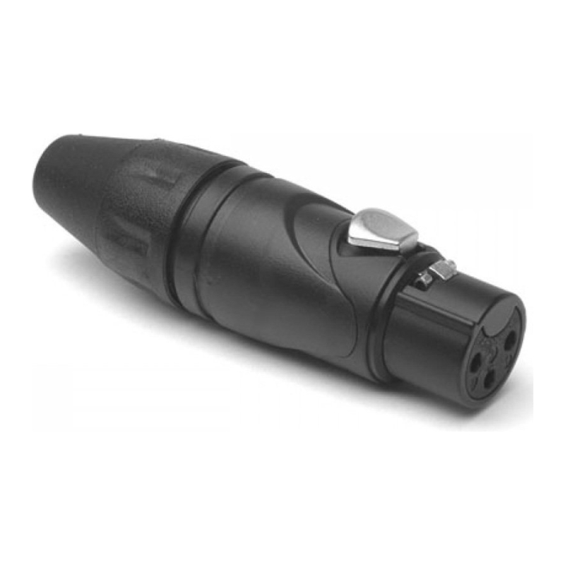 Amphenol AX3FB  соединитель XLR 3F гнездовая часть,кабельный ,штампованные контакты