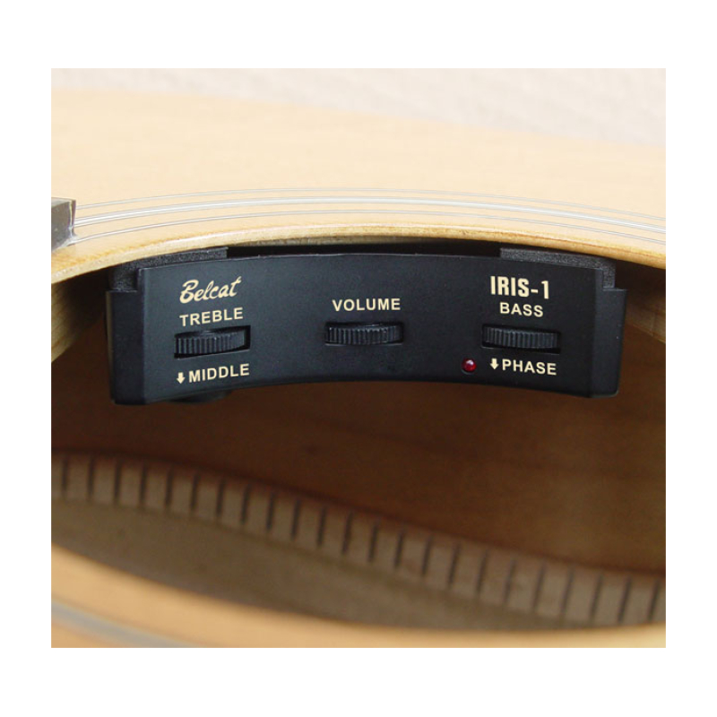 BELCAT Iris-1 Звукосниматель c 3-х полосным эквалайзером в резонаторное отверстие