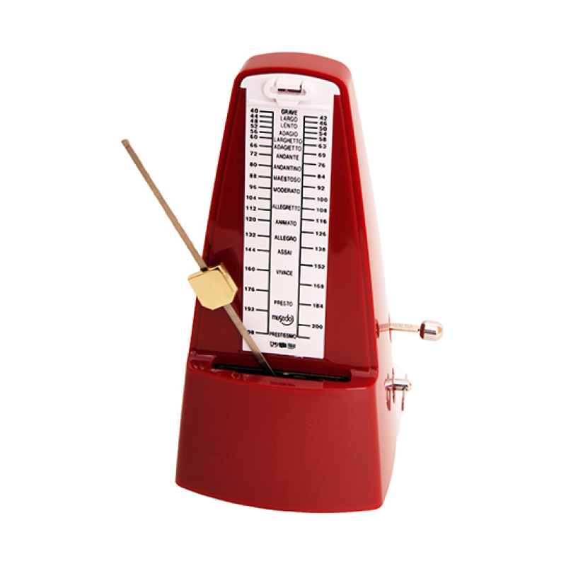 MUSEDO M-20-RD Метроном механический, красный